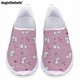 thumbnail image 1 of Zapatos planos informales de enfermera para mujer de Doginthehole, diseño de gatito de dibujos animados Kawaii a la moda, zapatos de malla transpirables, cómodos y livianos, 1 of 5