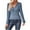 Sky Blue, variant on Oalirro Workout Tops for Women Zipper V Neck Long Sleeve Daily Sloid Top