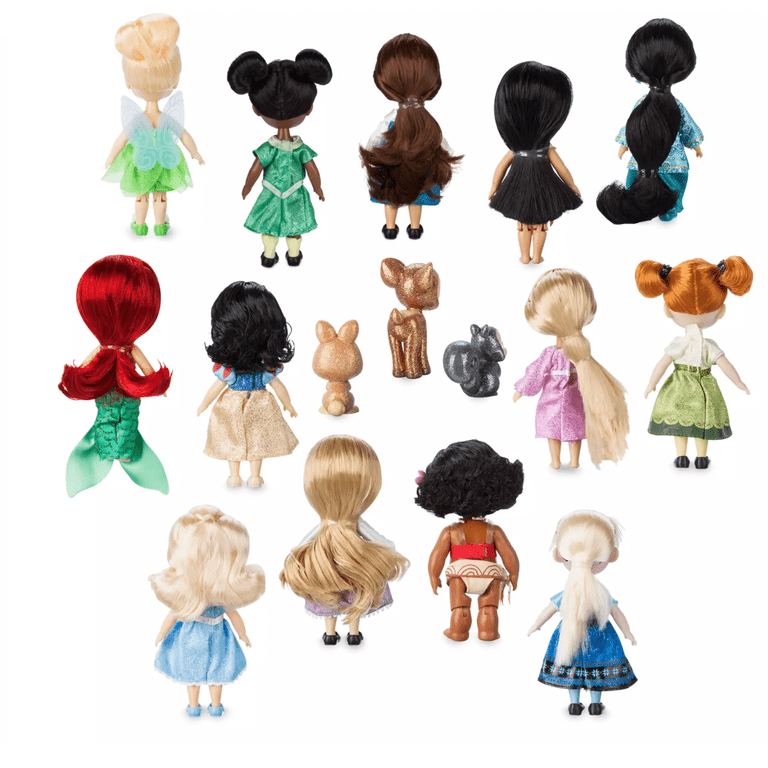 Disney Animators' Collection: 13 Princess Mini Doll & 4 Forest