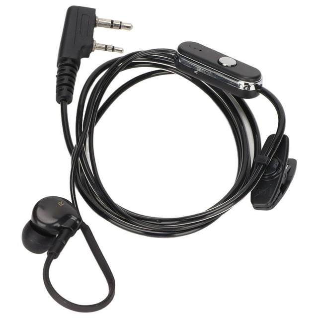Auriculares K Head Walkie Talkie, Auriculares De Radio Para Uv5R 888S Para Walkie Talkies