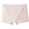 thumbnail image 2 of Spazoro Toddler Girls Boxer Briefs, Cotton Stretch Soft & Comfy Solid Color Underwear Panties for Girl Pink Size 4-15T, 2 of 3