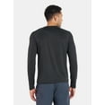 thumbnail image 3 of Athletic Works Men's and Big Men's ButterCore Soft Long Sleeve Tee Shirt, Sizes XS-5XL, 3 of 5