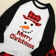 thumbnail image 6 of URMAGIC Christmas Pajamas Matching Sets for Family Red Plaid Tops and Pants Pjs Set Long Sleeve Xmas Sleepwear, 6 of 12