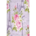 thumbnail image 2 of Dreamtimes Eiffel Tower and Flowers 6PCS Kitchen Towels Dish Clothes Absorbent Dishcloths Reusable Rapid Drying for Kitchen Bathroom Hotel Household Hand Towels 28"X18" inch, 2 of 7