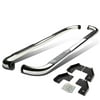 DNA Motoring 3" Nerf Bars For 99-16 Ford Super Duty Crew Cab - Stainless Steel
