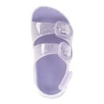 thumbnail image 5 of Wonder Nation Toddler Girls Two Buckle Jelly Sandals, 5 of 6