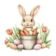 thumbnail image 2 of Pegatinas de Pascua para Decorar Paredes Del Salón o El Comedor. Ambiente Festivo., 2 of 6