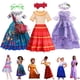 thumbnail image 2 of Vestidos de encanto para niñas pequeñas, disfraz de fiesta de Carnaval para niños, ropa de princesa Dolores Mirabel Isabella, vestido de baile de caramelo para niños pequeños 7-8T Gao Jinjia LED, 2 of 2