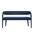 thumbnail image 5 of Modway Pinnacle Performance Velvet Accent Bench in Midnight Blue, 5 of 9