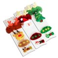thumbnail image 1 of 12 Uds Pinzas navideñas para el pelo JAMW Sencillez, 1 of 5