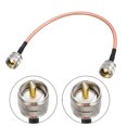 thumbnail image 2 of RF Cable coaxial Alambre coaxial RG-142, Macho PL-259 UHF a Macho UHF PL-259 30cm Unique Bargains cables de audio coaxiales digitales, 2 of 4