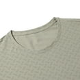 thumbnail image 6 of Coorders George Mens Performance Tee, Lightweight Moisture Wicking T-shirt‌ With Short Sleeve, Khaki, Size XL, 6 of 8