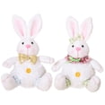 thumbnail image 4 of Diconna Easter Bunny Plush Toy Funny Sitting Rabbit Doll Spring Home Decor for Table Shop Party, 4 of 8