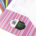 thumbnail image 6 of BAZIC 2 Pockets Poly Folder, Stripes Portfolio, Document Folders, 6-Pack, 6 of 8