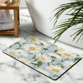 thumbnail image 5 of Comfort at its Best Soft Superfine Fiber Flower Bath Rugs - Non Slip, Machine Washable, Perfect for Bathroom & Shower, 20x32 inch, 5 of 5