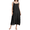 Black, variant on Women Silk Cotton Camis Long Slip Full Slip For Under Dress Camisoles Slip Dress Petticoat