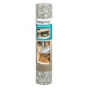 Smooth Top EasyLiner Shelf Liner, Grey Granite 12 x 10' Roll