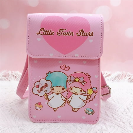 Kurumi PC Dog Pudding Dog Magnetic Buckle Shoulder Crossbody Mobile Phone Bag