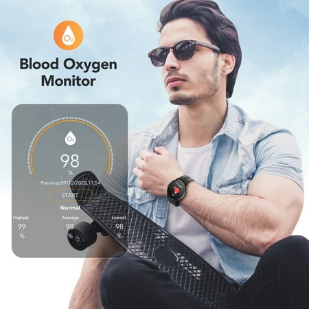 agptek ip68 waterproof smartwatch