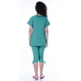 thumbnail image 2 of Moomaya Ensemble de Nuit pour Femmes Capri Coton 2 Pcs Chemises de Nuit, 2 of 5
