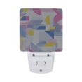 thumbnail image 5 of Yayeee LED Night Light for The Home Plug in With Light Sensors 2 Pack, Retro Simple Shapes, 5 of 6