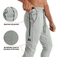 thumbnail image 2 of BROKIG Men's Relaxed Gym Jogger Pants,Lightweight Workout Running Sweatpants with Pockets (XX-Large, Light Grey), 2 of 9