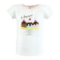 thumbnail image 3 of Hudson Baby Girl Short Sleeve T-Shirts, Ice Cream Dino, 3 Toddler, 3 of 7