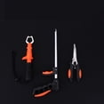 thumbnail image 3 of Aluminum Alloy & Stainless Steel Fishing Tool Set: 28.5cm Squeeze Hook Remover, 20cm 55lb Capacity Fish Gripper with Lanyard, 18cm Multi-Function Fishing Pliers - Safe Hook Removal, Line Cutting,, 3 of 7