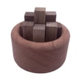 thumbnail image 5 of Eoperou Wooden Aromatherapy Diffuser: Round Car Essential Oil Diffuser Natural Wood Stick, 5 of 8