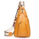 thumbnail image 1 of Bolsa De Pecho Bolso de pecho Bolso bandolera informal Correa de guitarra portátil para niñas adolescentes (Amarillo) Likrtyny Para Estrenar, 1 of 6