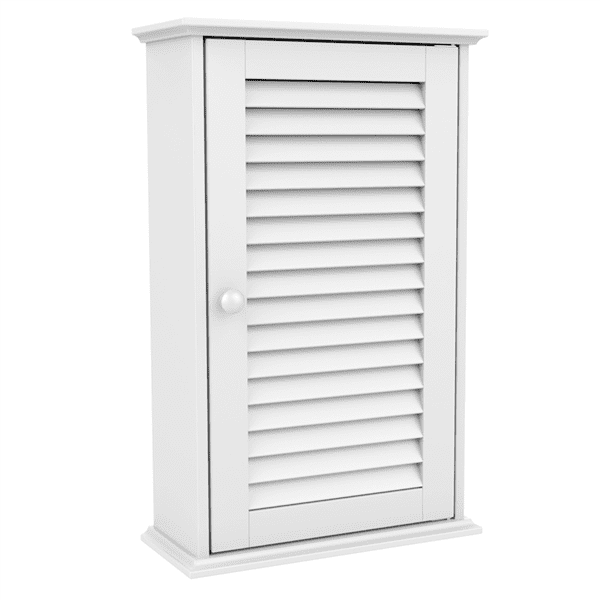 Topeakmart Bathroom Kitchen Wall Storage Cabinet With 1 Shutter