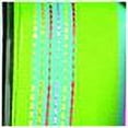 thumbnail image 2 of The Ribbon People Green and Dotted Stripes Wired Craft Ribbon 1.5" x 27 Yards, 2 of 2
