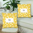 thumbnail image 2 of MKHERT Cute Koi Fish Pillowcase Pillow Protector Cushion Cover 18x18 inch,Set of 2, 2 of 3