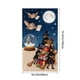 thumbnail image 3 of Cortina navideña para puerta | Cortina navideña con bordado estereoscópico para decoración de pared y mesa | Decoración festiva para el hogar y uso interior | Cortina de poliéster de 89 x 183 cm, 3 of 6