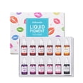 thumbnail image 1 of Kit de 12 tintes vegetales comestibles para crear labiales personalizados, colores vibrantes y naturales, ideal para maquillaje DIY., 1 of 6