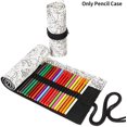 thumbnail image 5 of Estuche para bolígrafos, estuche de lona para lápices, estuche para lápices de lona, ​​estuche para lápices de lona, ​​caja para lápices, portalápices para artistas, escuela y oficina (72 ranuras), 5 of 5