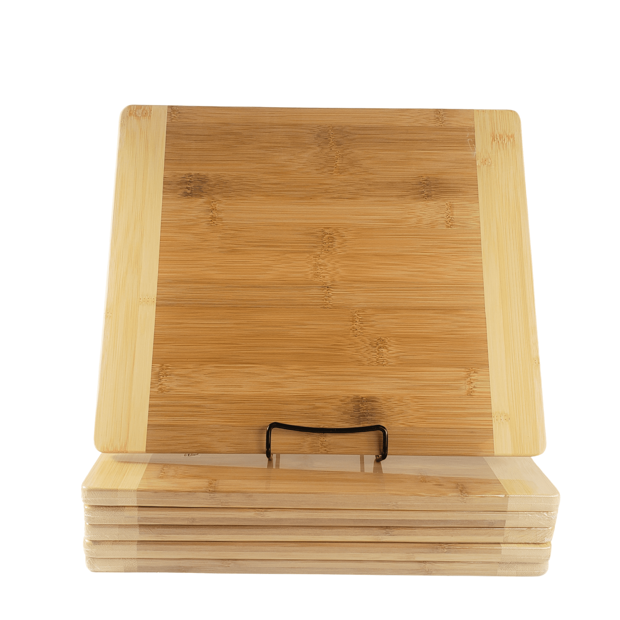 Neoflam Bulk Two Tone Plain Bamboo Cutting Boards ( Set of 6 ) For