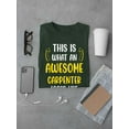 thumbnail image 3 of Awesome Carpenter Looks Like T-Shirt Men -Smartprints Designs, Male 5X-Large, 3 of 4