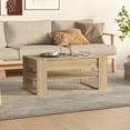 thumbnail image 1 of vidaXL Coffee Table Sonoma Oak 102x55x45 cm Engineered Wood, 1 of 4