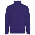 thumbnail image 2 of Awdis - Sudadera/Chaqueta fina lisa con cremallera completa para caballero/ hombre. (Azul eléctrico), 2 of 2