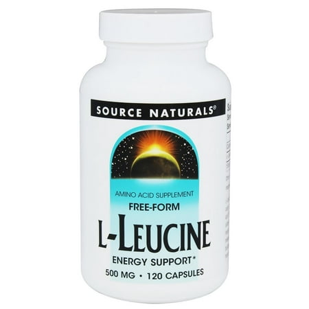 Source Naturals - L-Leucine Free Form 500 mg. - 120