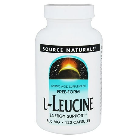 Source Naturals - L-Leucine Free Form 500 mg. - 120 (Best Sources Of Leucine)