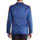 thumbnail image 3 of INSPIRAR CHIC Trajes de Hombre Formales de Color Sólido de Manga Larga con Solapa Pico Ajustados de Un Solo Botón 2XL Azul Marino, 3 of 6