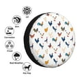 thumbnail image 4 of Kdxio Spare Tire Cover for RV Trailer, Waterproof Wheel Cover,Camper Spare Tire Cover Fit for Rv SUV Truck Travel Trailer -Various Rooster, 4 of 8
