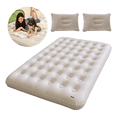 thumbnail image 2 of "Cama Colchón Matrimonial Inflable Camping 2 Plazas Almohadas Belug, Beige ", 2 of 5
