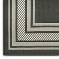 thumbnail image 4 of Nourison Horizon 6' Runner Black Fabric Area Rug, 4 of 7