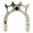 Metal high fork, variant on Pool Cue Rest Bridge Head, Solid Metal Construction for Long,Lasting Performance, Versatile Use