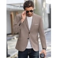 thumbnail image 4 of COOFANDY Men's Blazer Jacket Lightweight Two Button Blazer for Casual Business Party, 4 of 6
