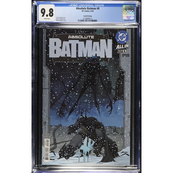 Absolute Batman #8 - CGC 9.8 Comic Book