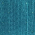 thumbnail image 1 of Ahgly Company Indoor Square Abstract Turquoise Blue Contemporary Area Rugs, 4' Square, 1 of 4